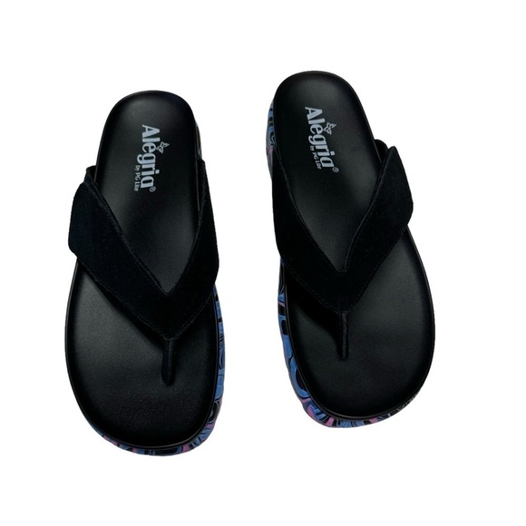 Alegria AST-170 ASTARA I GOT YOU BABE Woman's SZ 37 (USA 7-7.5)Flip Flop Sandals - Picture 2 of 7
